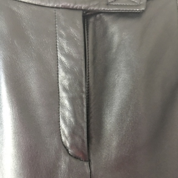 Siena studio leather black pants size 10 fixed price - Picture 4 of 7